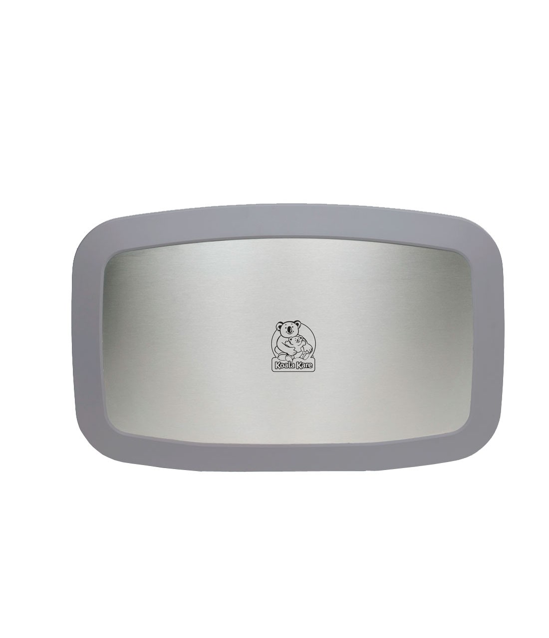 Koala Kare KB200-01SS Horizontal Baby Changing Station – Grey w/ Stainless Steel Veneer KB200-01SS